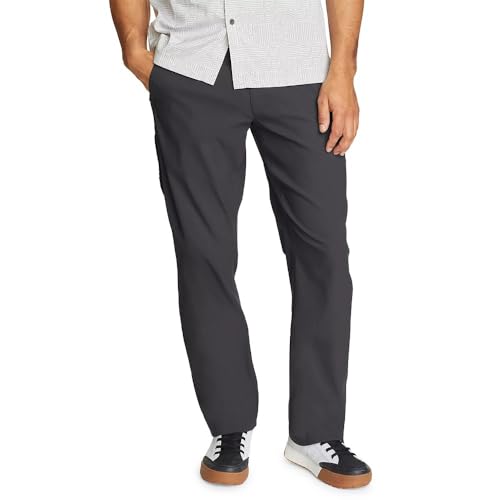 Eddie Bauer Herren Horizon Guide Chino-Hose, Carbon Regular 38/36 von Eddie Bauer