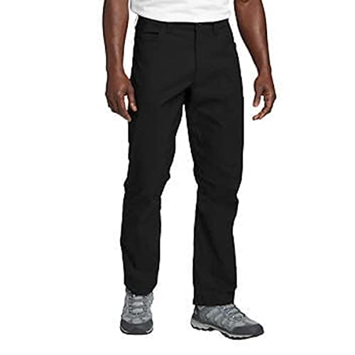 Eddie Bauer Herren-Hose, wasserabweisend, LSF 50+, Stretch-Tech-Hose, Schwarz, 36W / 30L von Eddie Bauer