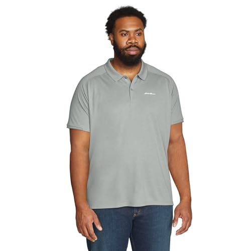 Eddie Bauer Herren Mb Ss Resolution Pro Polo 2.0, Grau, 2X von Eddie Bauer