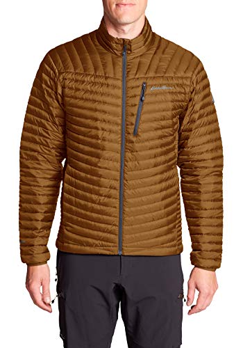 Eddie Bauer Herren MicroTherm 2.0 StormDown Daunenjacke, Gr. M, Gelbbraun von Eddie Bauer