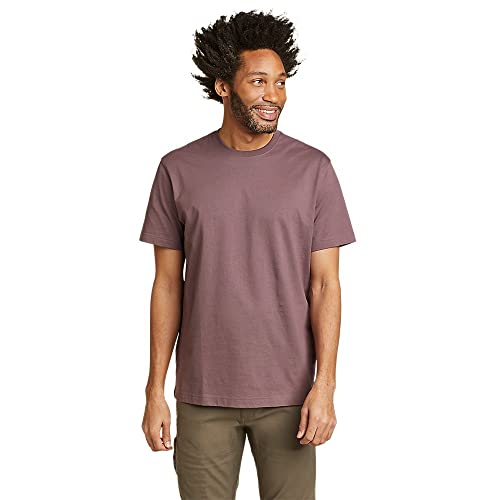 Eddie Bauer Herren Modische T-Shirts, Dusty Violet, L von Eddie Bauer