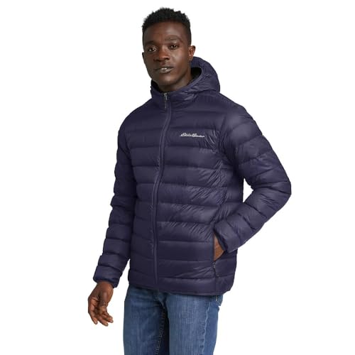 Eddie Bauer Herren Mr Cirruslite Down Hooded Jacket Jacke, Meerblau (Atlantic), M von Eddie Bauer