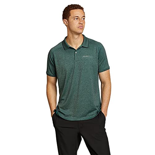 Eddie Bauer Herren Ss Resolution Pro Polo 2.0, Libelle, L von Eddie Bauer