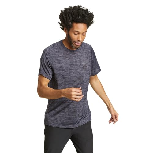 Eddie Bauer Herren T-Shirt Resolution Short Sleeve - Grau - Large Hoch von Eddie Bauer