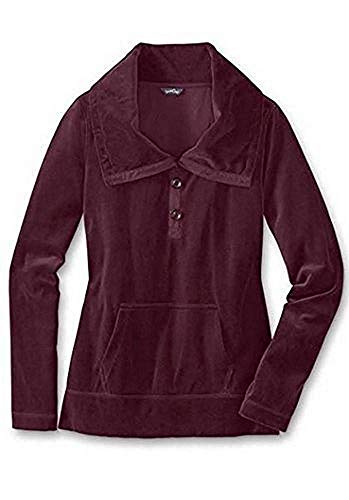 Eddie Bauer Pullover Nickypullover Damen Lila Gr. S von Eddie Bauer