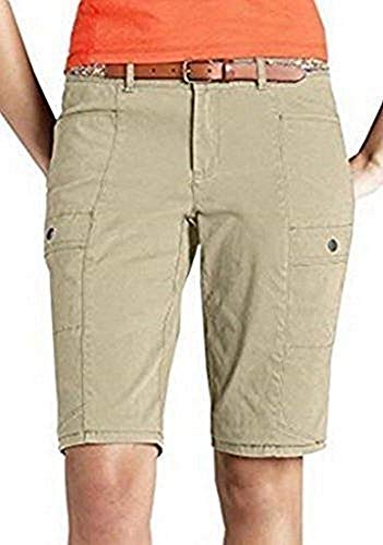 Eddie Bauer Shorts Cargoshorts Damen Beige Gr. 8 (38) von Eddie Bauer