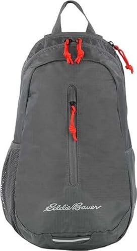 Eddie Bauer Stowaway Packable 10L Sling 3.0 aus Polyester mit leicht gepolstertem Schultergurt, Dark Smoke von Eddie Bauer