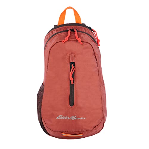 Eddie Bauer Unisex Stowaway Packable 10L Shoulder 3.0 aus Polyester mit leicht gepolstertem Schultergurt-Kastanienbraun Sling Bag von Eddie Bauer