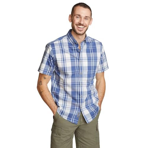 Eddie Bauer Voyager Flex Kurzarmhemd für Herren, Bluebird, XX-Large Eddie Bauer Voyager Flex Kurzarmhemd für Herren, Bluebird, XX-Large von Eddie Bauer