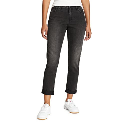 Eddie Bauer Women's Boyfriend Jeans - Slim Leg, Washed Cinder, 20, Plus von Eddie Bauer