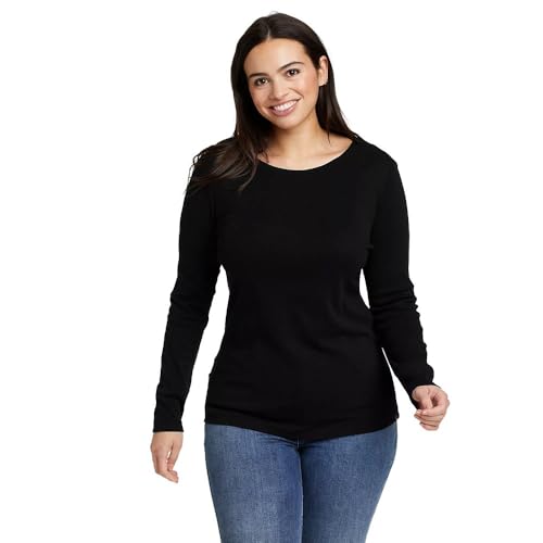 Eddie Bauer Women's Favorite Long-Sleeve Crewneck T-Shirt von Eddie Bauer