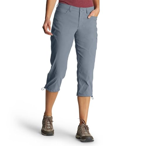 Eddie Bauer Damen Capri Hose, Graphite Rainier, 40 von Eddie Bauer