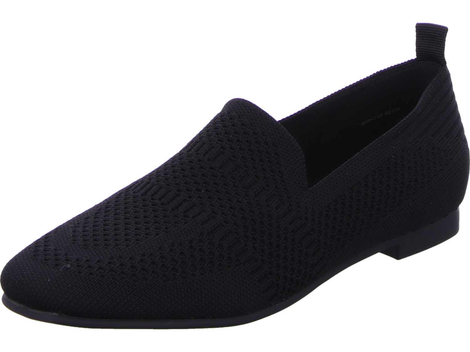 female Sportliche Slipper schwarz 39 von Edel Fashion