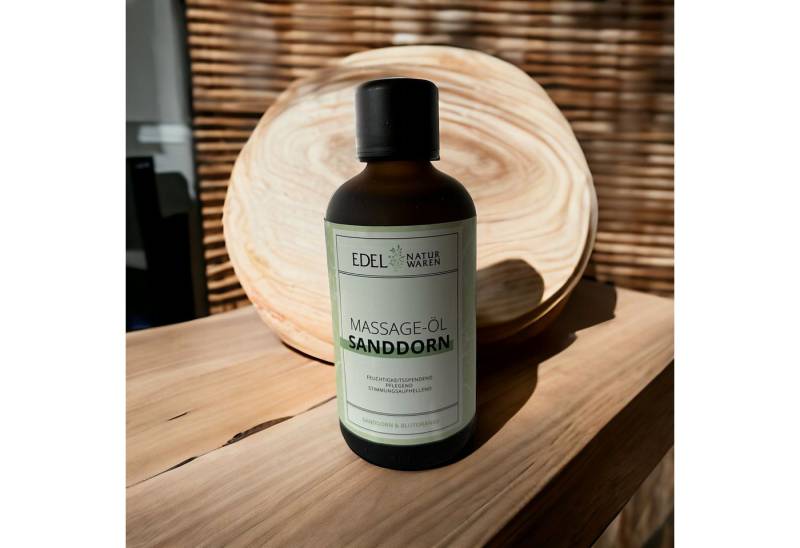 Edel Massageöl Sanddorn, 1-tlg., Körperöl Stimmungsaufhellend 100 ml von Edel
