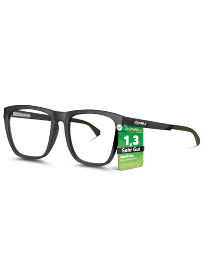 EdelBlick® Blaulichtfilter Brille Herren & Damen Grün - Effektiver Schutz Dank der stilvollen Blaulicht Brille für Büro & Computerarbeit - Blaulichtfilter bei der Arbeit mit edlem Design EdelBlick® Blaulichtfilter Brille Herren & Damen Grün - Effektiver Schutz Dank der stilvollen Blaulicht Brille für Büro & Computerarbeit - Blaulichtfilter bei der Arbeit mit edlem Design von EdelBlick