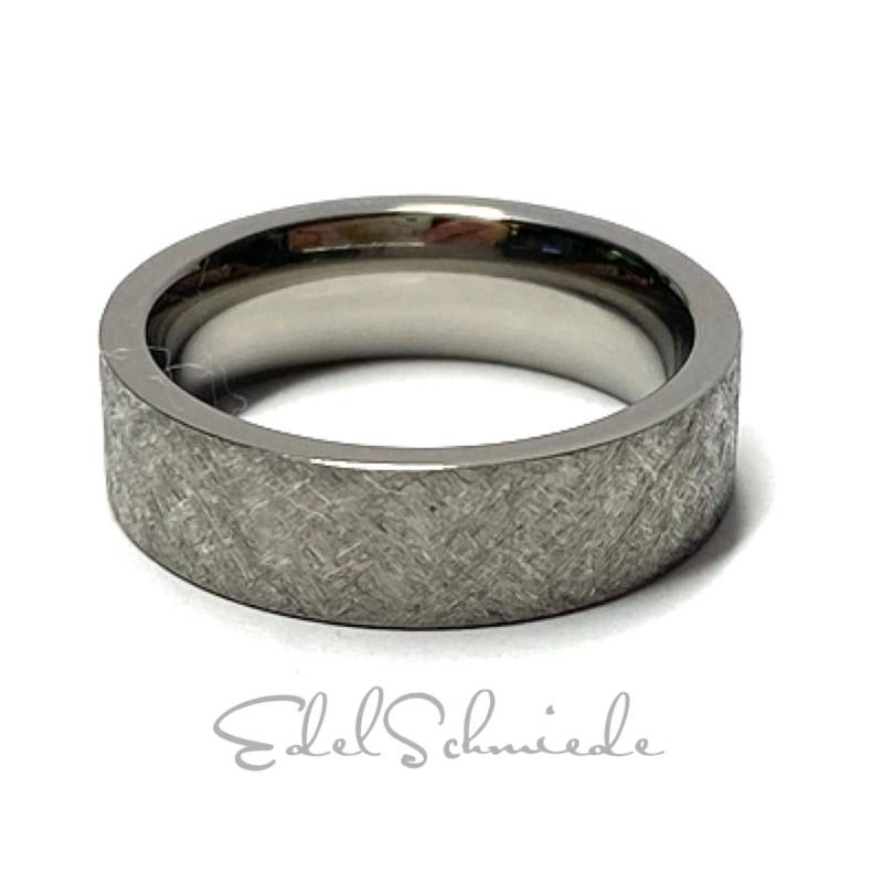 Bandring Titan Oberfläche Matt 6mm Breit Freundschaftsring Partnerring #55 Bandring Titan Oberfläche Matt 6mm Breit Freundschaftsring Partnerring #55 von EdelSchmiede925