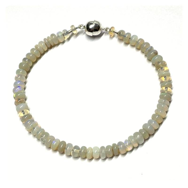 Edel Opal | Cooper Pedy Armband Magnet Verschluß 925/ - Sterling Silber 21cm von EdelSchmiede925