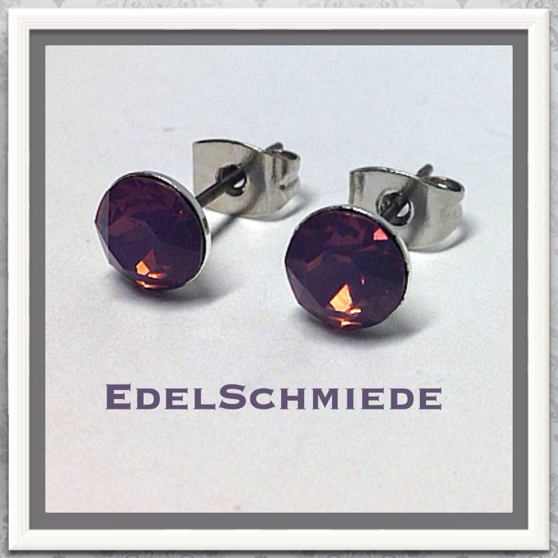 Ohrstecker Modeschmuck | Stift = Titan M Swarovski Ohrstecker Modeschmuck | Stift = Titan M Swarovski von EdelSchmiede925