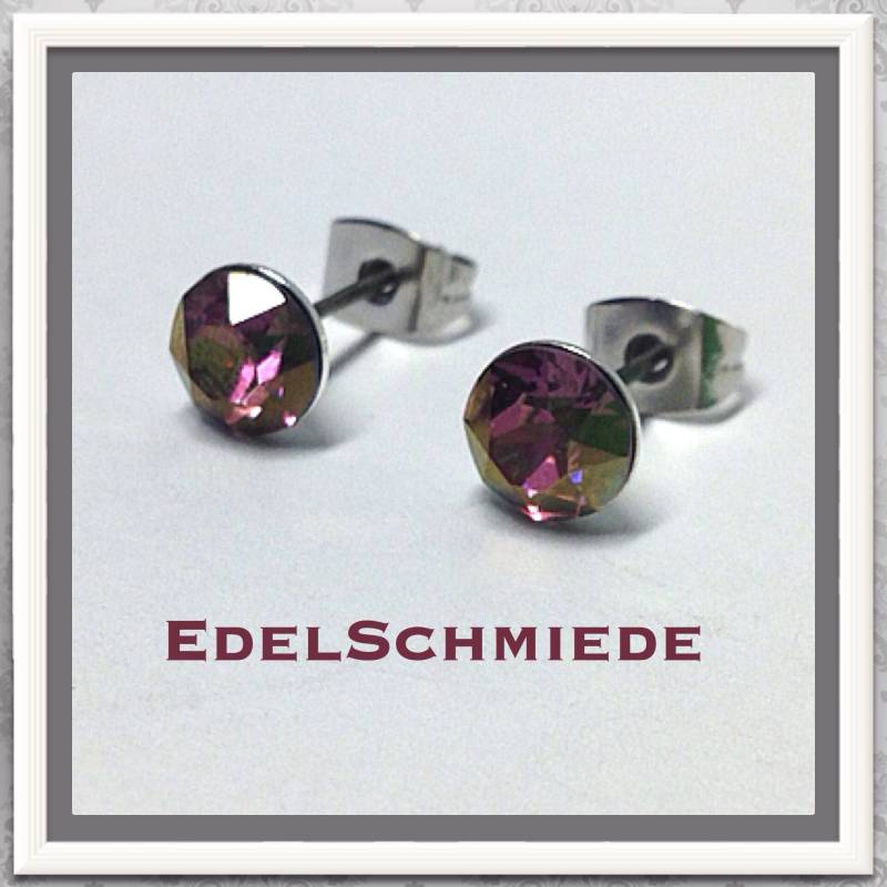 Ohrstecker Modeschmuck | Stift = Titan M Swarovski von EdelSchmiede925