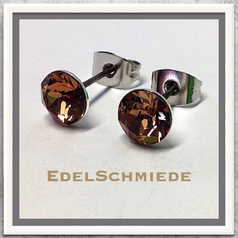 Ohrstecker Modeschmuck | Stift = Titan M Swarovski Ohrstecker Modeschmuck | Stift = Titan M Swarovski von EdelSchmiede925
