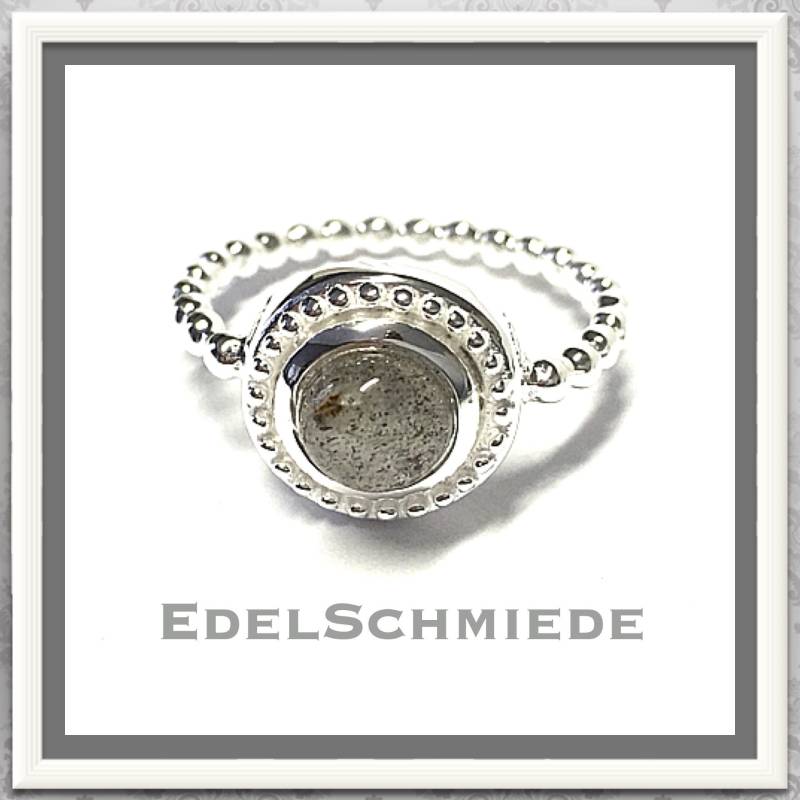 Silberring 925 Kugelschiene Labradori Cabochon #62 Silberring 925 Kugelschiene Labradori Cabochon #62 von EdelSchmiede925