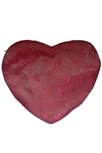 Edelnice Trachtenmode Dirndltaschen Herzform viele Verschiedene Designs und Farben (Dunkelrot) von Edelnice Trachtenmode