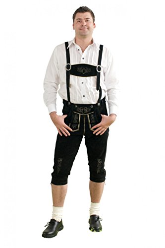 Edelnice Trachtenmode Herren Trachten Kniebundhose schwarz aus feinstem Rindsveloursleder Gr. 44-70 Edelnice Trachtenmode Herren Trachten Kniebundhose schwarz aus feinstem Rindsveloursleder Gr. 44-70 von Edelnice Trachtenmode