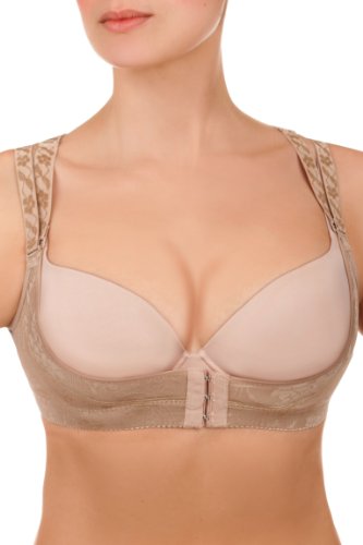 Edelnice Trachtenmode Sexy Dirndl Push-Up BH Büstenhebe Nude Gr. L von Edelnice Trachtenmode