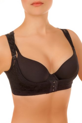 Edelnice Trachtenmode Sexy Dirndl Push-Up BH Büstenhebe schwarz Gr. L von Edelnice Trachtenmode