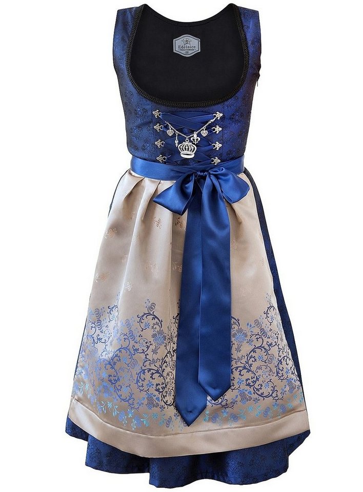 Edelnice Dirndl Royalblau von Edelnice