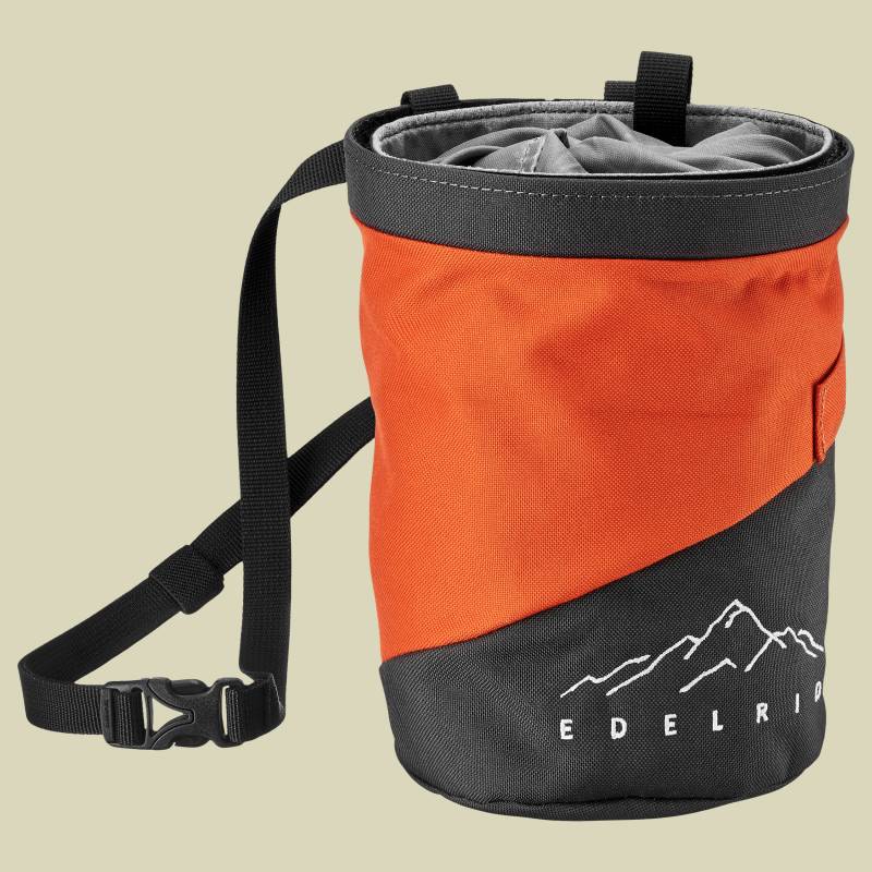 Chalk Bag Splitter Twist one size orange - hokkaido von Edelrid