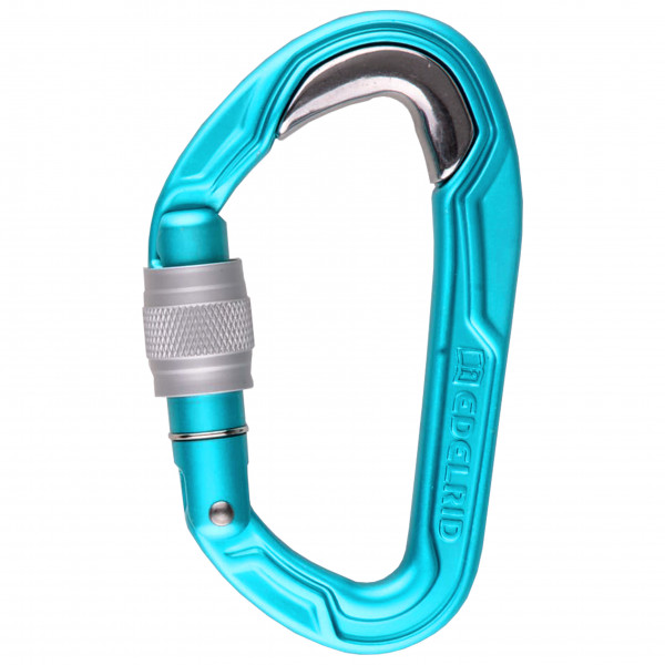 Edelrid - Bulletproof Screw II - Schraubkarabiner oliv;türkis von Edelrid