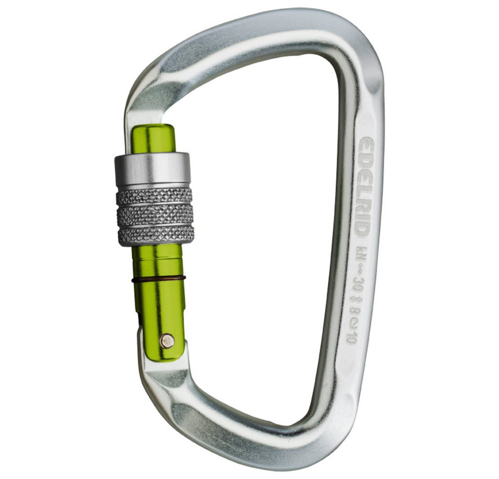 Edelrid Erste-Hilfe-Set Karabiner D-Classic 3000 Screw mit Keylock-Verschluss von Edelrid