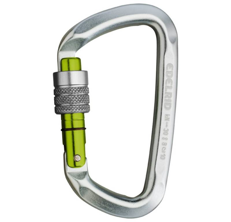 Edelrid Erste-Hilfe-Set Karabiner D-Classic 3000 Screw mit Keylock-Verschluss von Edelrid