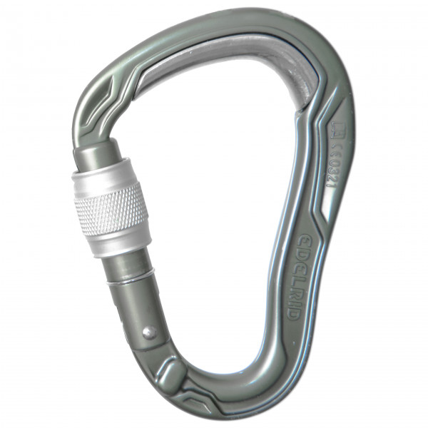 Edelrid - HMS Bulletproof Screw II - HMS-Karabiner grau von Edelrid