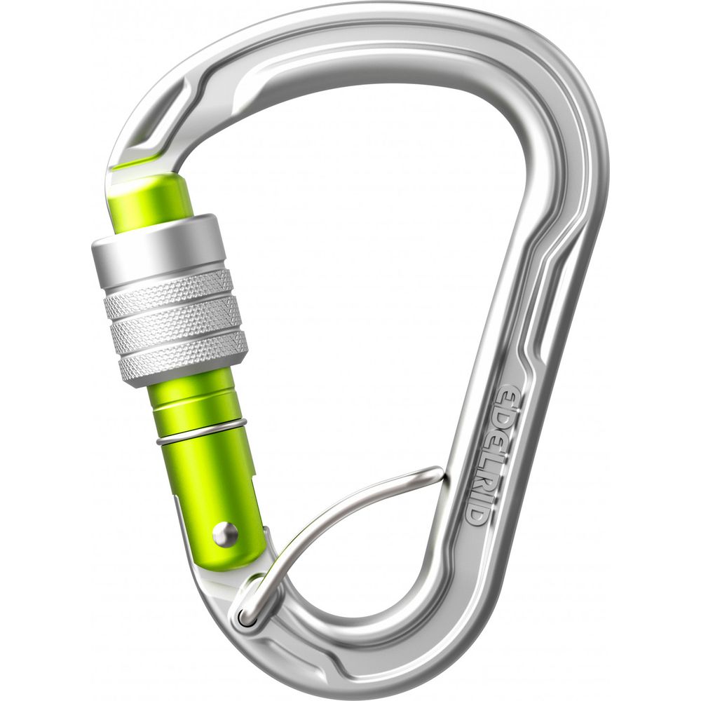 Edelrid HMS STRIKE SCREW FG silver von Edelrid