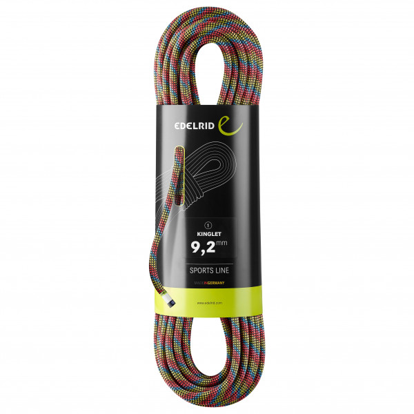 Edelrid - Kinglet 9,2 - Einfachseil Gr 50 m;60 m;70 m;80 m grau von Edelrid