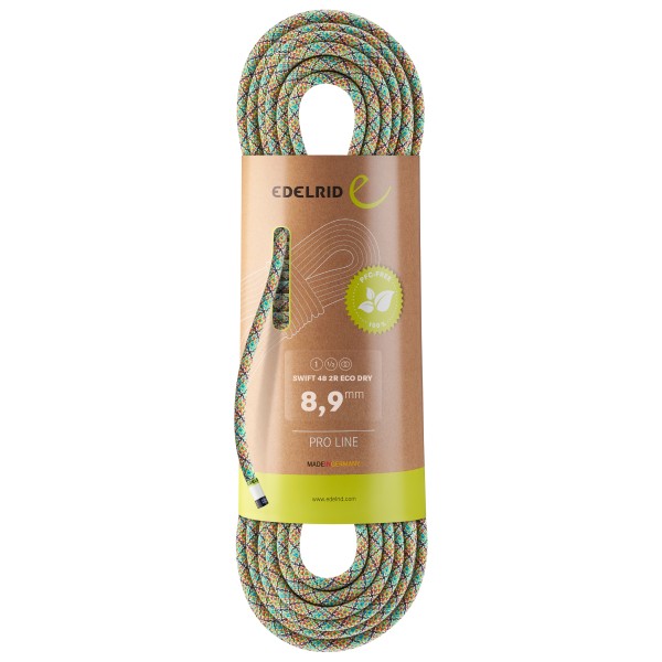 Edelrid - Swift 48 2R Eco Dry 8,9 - Einfachseil Gr 40 m beige von Edelrid