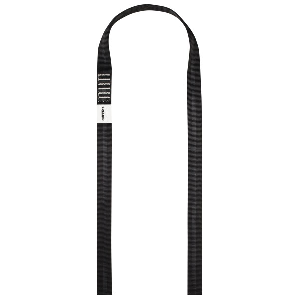 Edelrid - X-Tube 25 mm Loop NFC - Bandschlinge Gr 200 cm schwarz von Edelrid