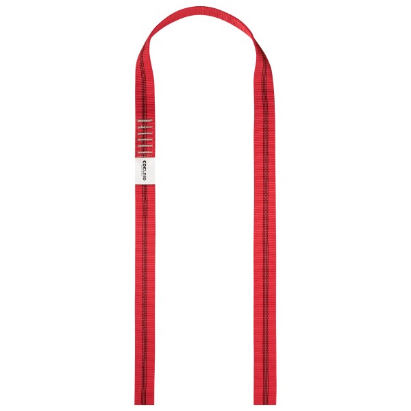 Edelrid - X-Tube 25 mm Loop NFC - Bandschlinge Gr 60 cm rot von Edelrid