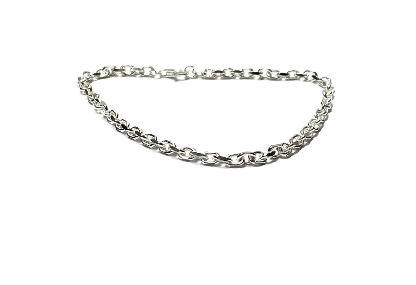 Edelschmiede925 Armband Armband 925 Silber Ankerkette 21cm stabil kräftig Silberamrband von Edelschmiede925
