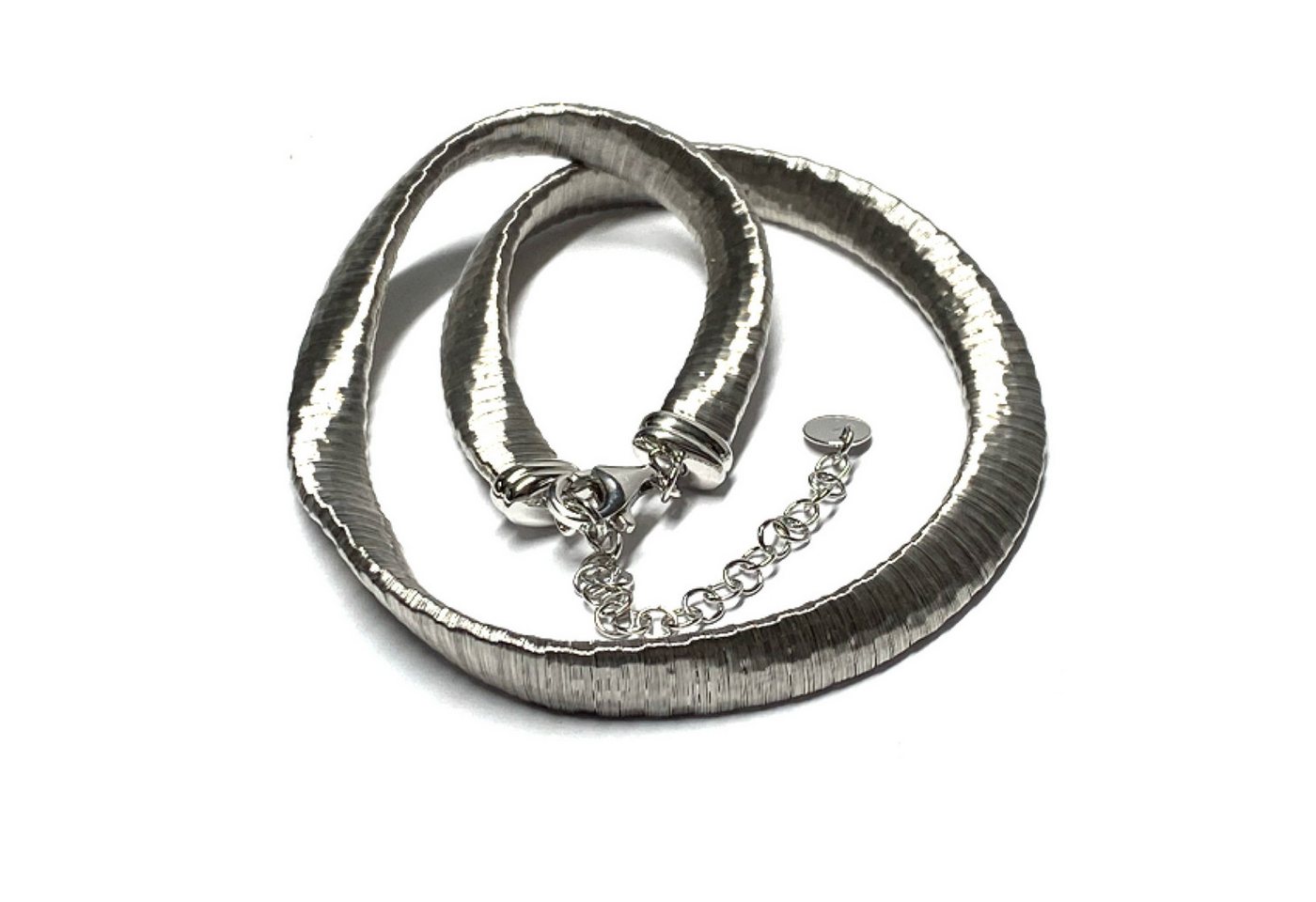 Edelschmiede925 Collier Silbercollier Silber rhodiniert von Edelschmiede925