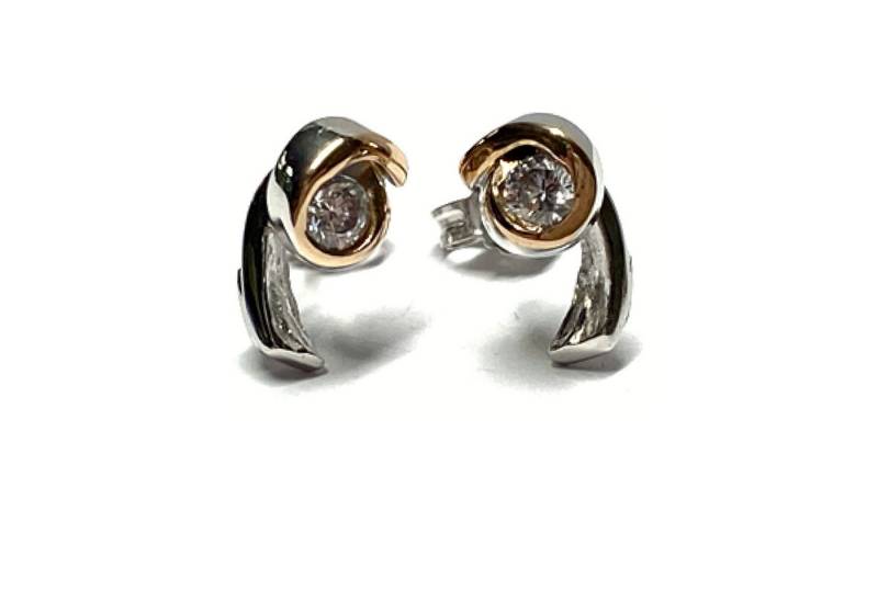 Edelschmiede925 Ohrstecker-Set Schmuckstück von Edelschmiede925