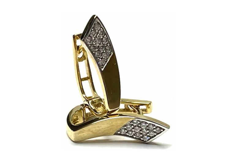 Edelschmiede925 Paar Creolen Schmuckstück von Edelschmiede925