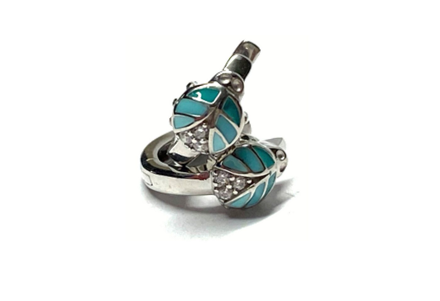 Edelschmiede925 Paar Creolen Schmuckstück von Edelschmiede925