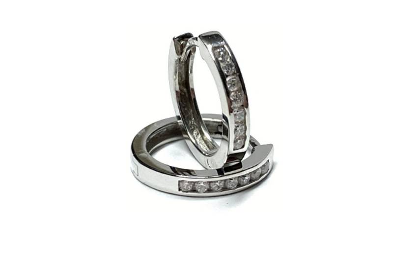 Edelschmiede925 Paar Creolen Schmuckstück von Edelschmiede925