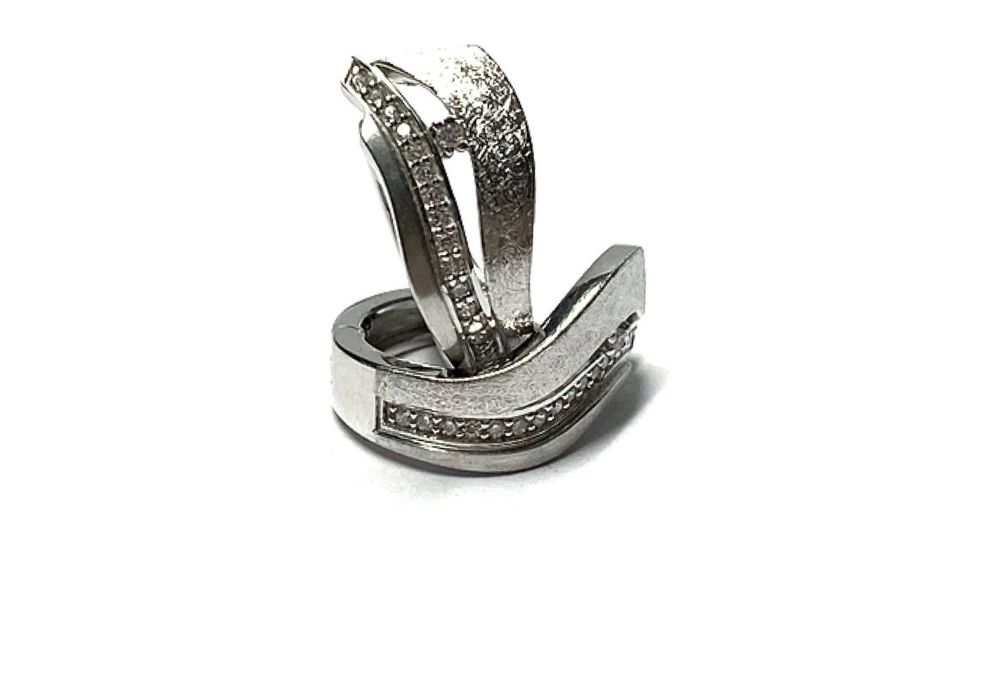 Edelschmiede925 Paar Creolen Schmuckstück von Edelschmiede925