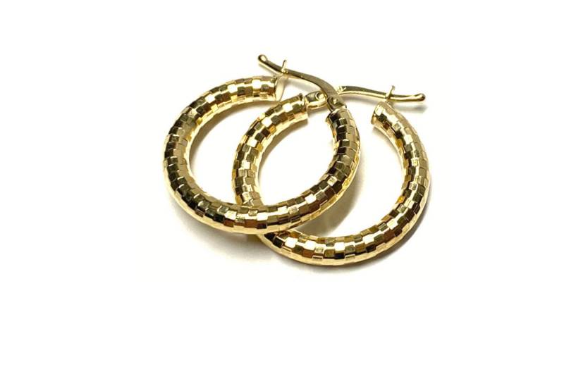 Edelschmiede925 Paar Creolen Schmuckstück von Edelschmiede925