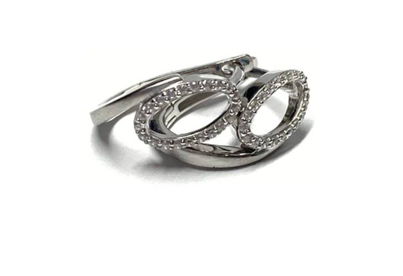 Edelschmiede925 Paar Creolen Schmuckstück von Edelschmiede925