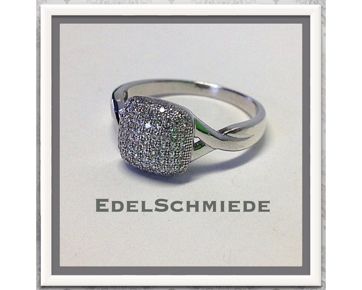 Edelschmiede925 Silberring edler Silberring 925 mit vielen Zirkonias # 58 Edelschmiede925 Silberring edler Silberring 925 mit vielen Zirkonias # 58 von Edelschmiede925